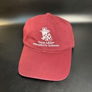 Texas A&M Hat Cap Strap Back Embroidered Atmospheric Sciences College Mens